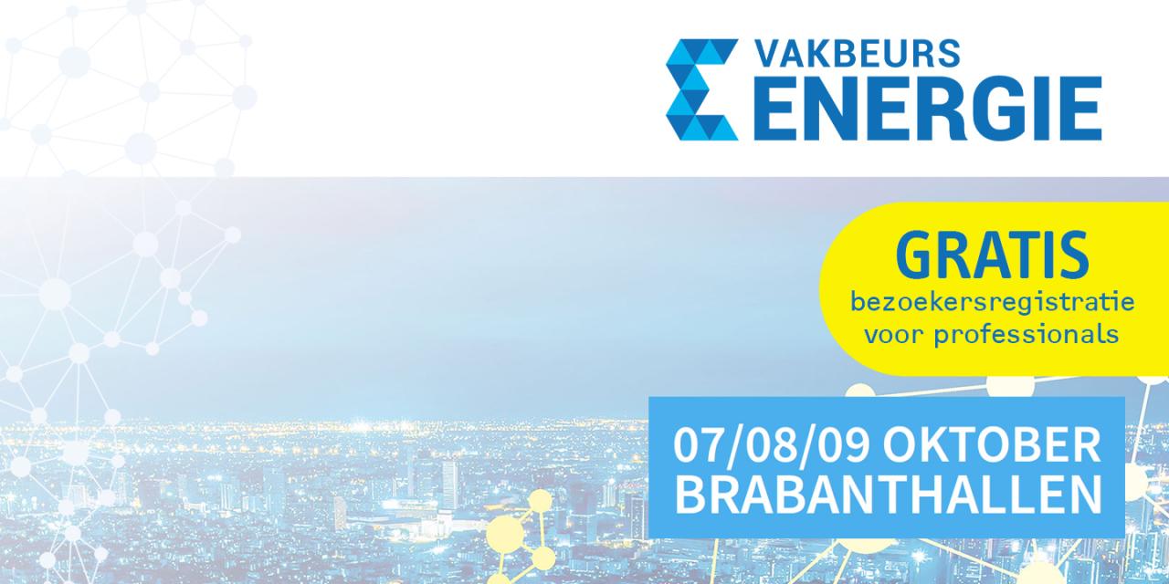 Registreer voor de Vakbeurs Energie